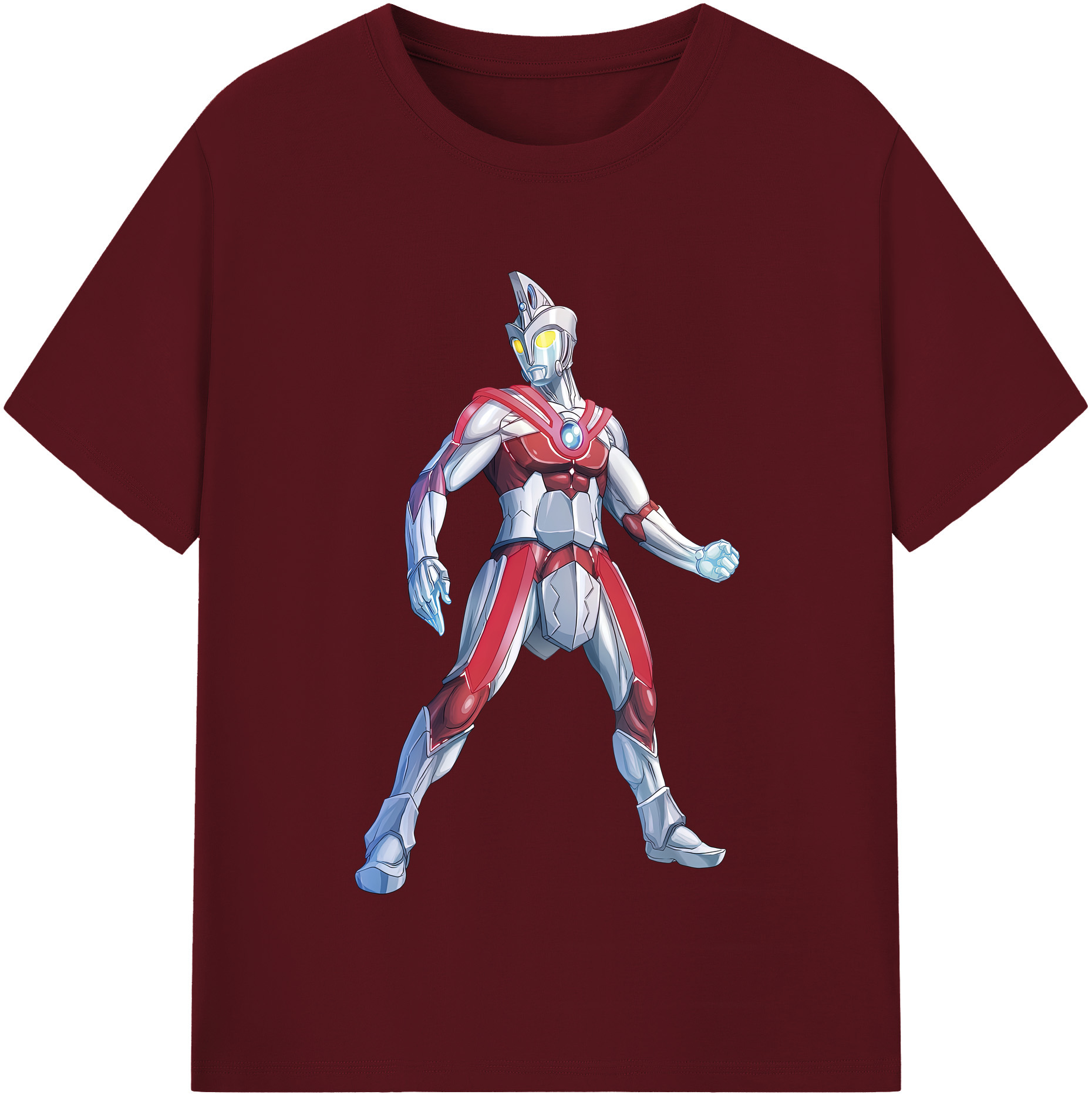 （画像用） ウルトラマン Ultraman 綿100％半袖Tシャツ（フロントプリント）
